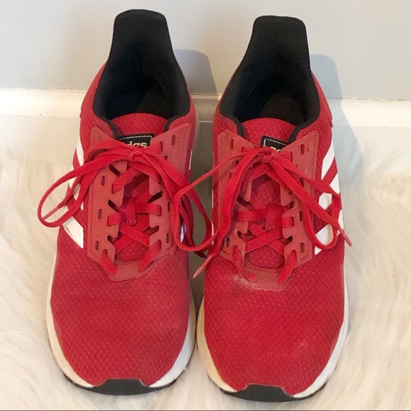 Adidas Red SHW 675001 Cloudfoam Running Sneaker Shoe, size 4 - Picture 6 of 8